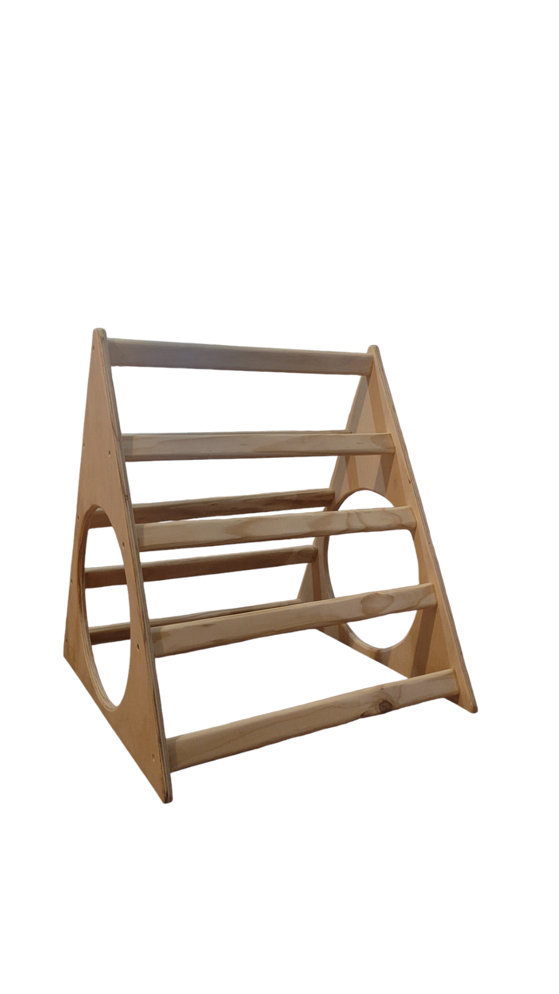 Triángulo Pikler tradicional