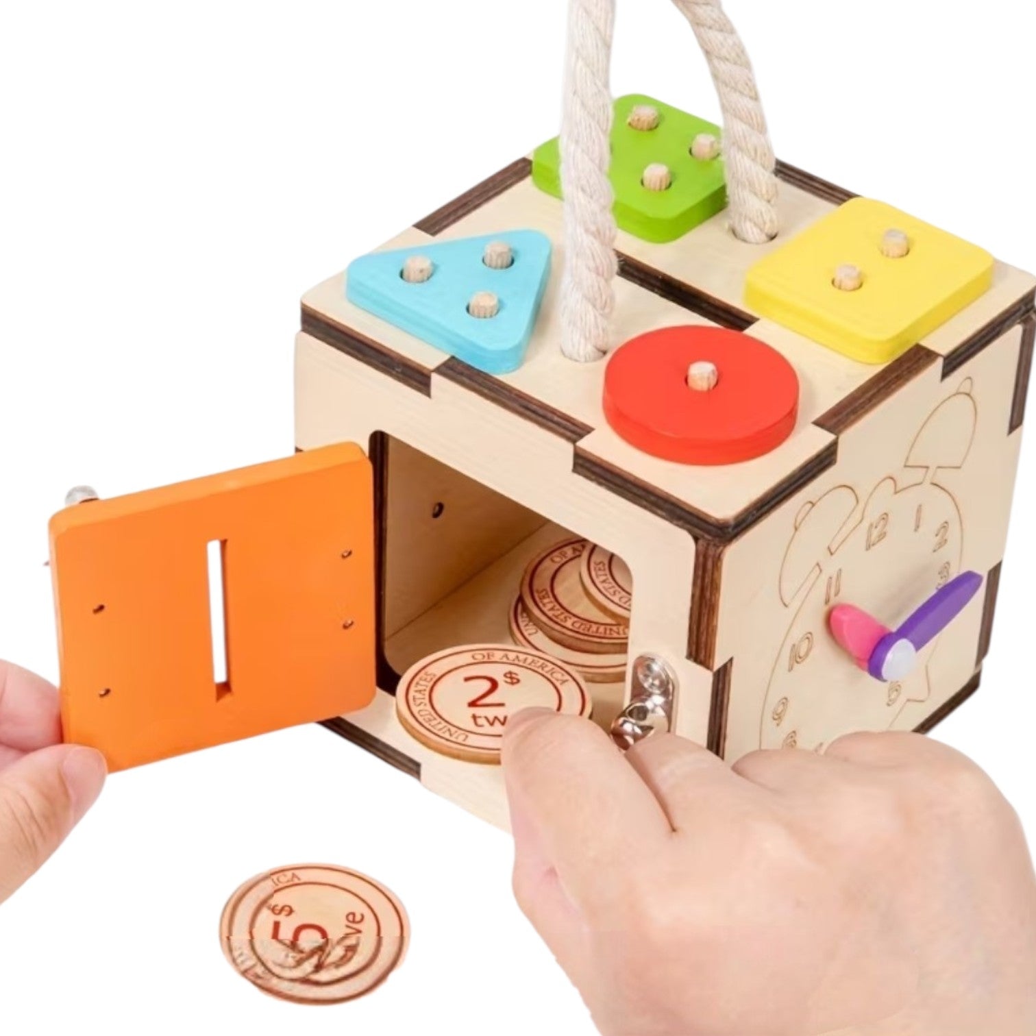 Cubo sensorial 6 en 1