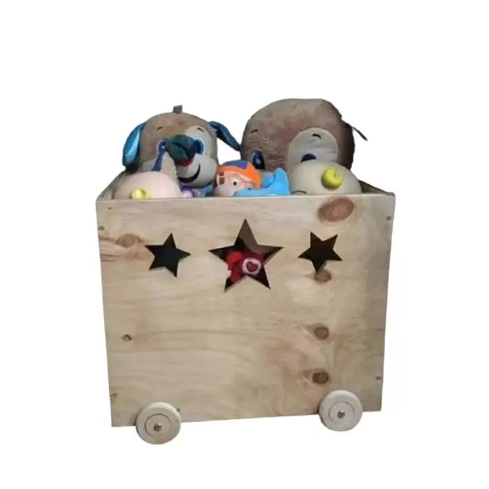 Juguetero infantil con ruedas