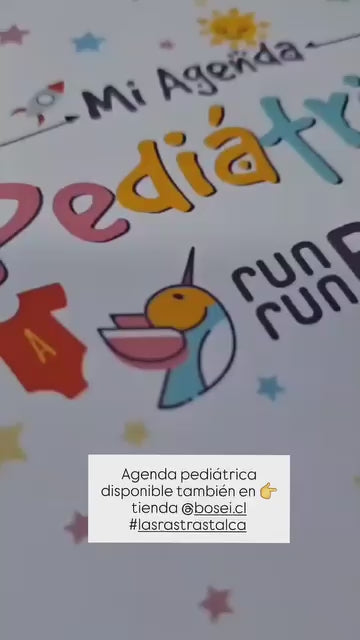 Agenda pediátrica Run Run Bebé